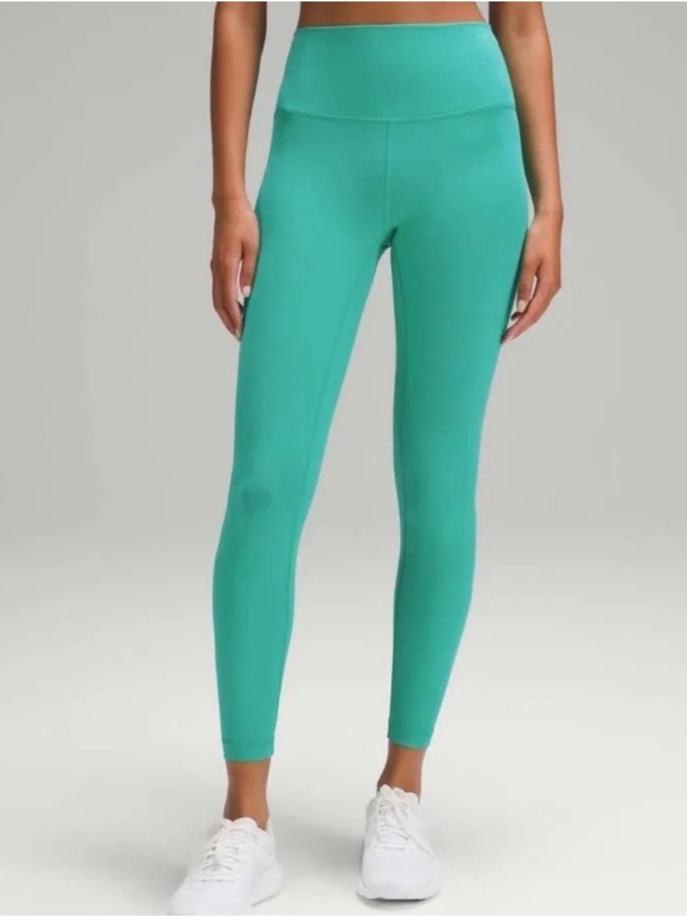 Lululemon Wunder Train High-Rise Tight 25” Kelly Green